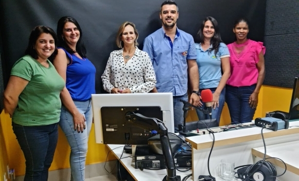 Dia 13/04/2023, recebemos nos estdios da Clube, a Secretria de Educao Rejane Herdy e as Diretoras da Rede Municipal de Ensino, para um bate papo super importante a respeito da segurana nas escola